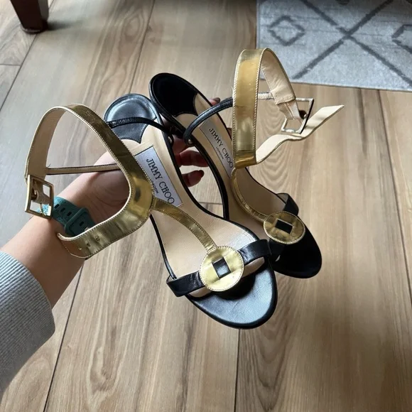 Jimmy Choo T-Strap Sandals - Picture 12 of 12